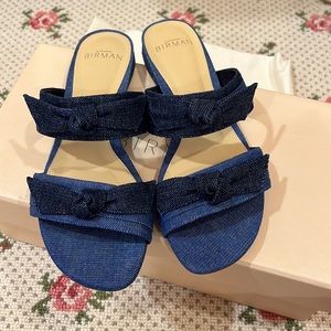 Alexandre Birman Melllita Denim Sandal